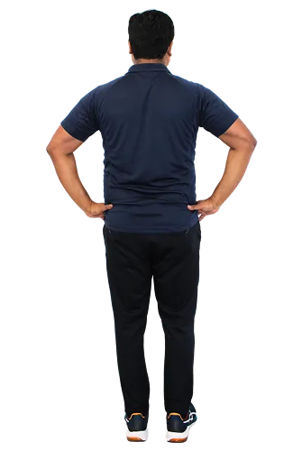 Interactive Body Chart - Back View Pain Assessment